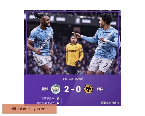 英超卫冕冠军曼城状态回暖，近期表现稳健值得关注